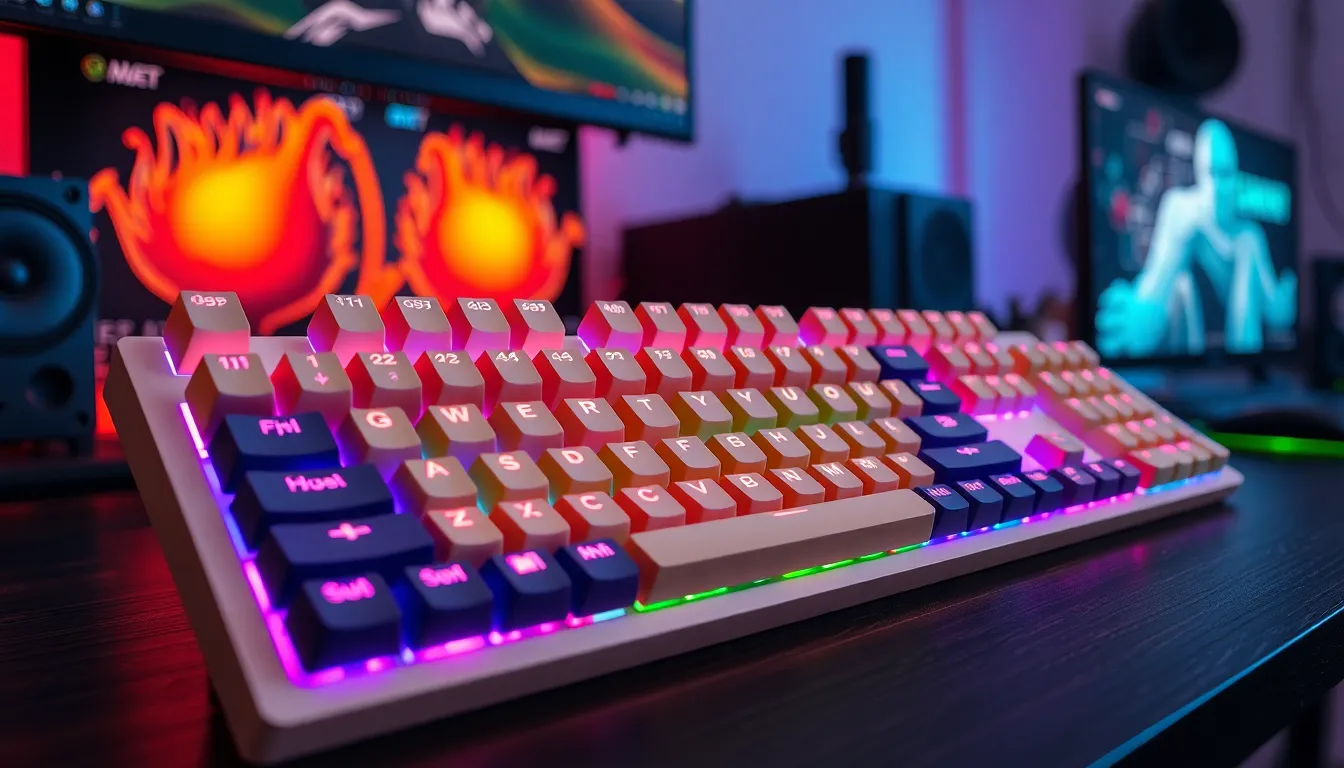 Creamy Gaming Keyboard