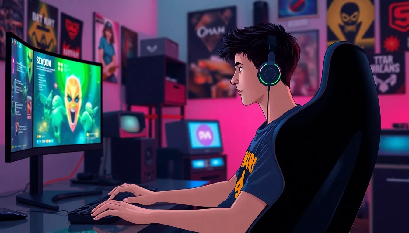 Curved vs Flat Monitor Gaming